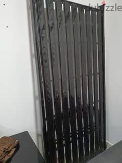 urgent sale new single steel bed