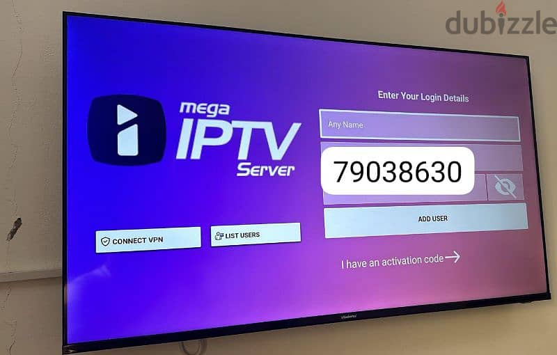 ALL IP_TV One year subscription available. 1