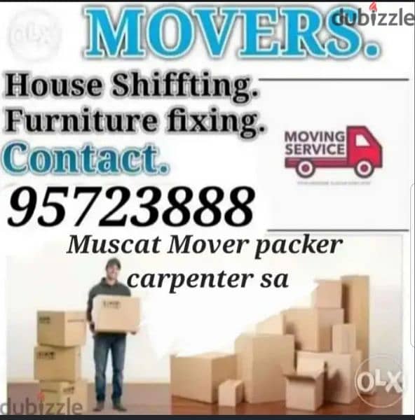 Muscat mover packer house villa shifting professional carpenter 0