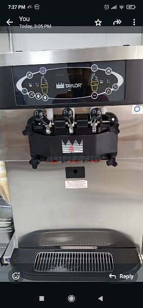 Taylor C723 soft ice cream machine