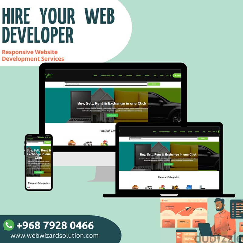 Professional Web Development Service in Oman 2