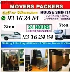 House shifting movers ofice