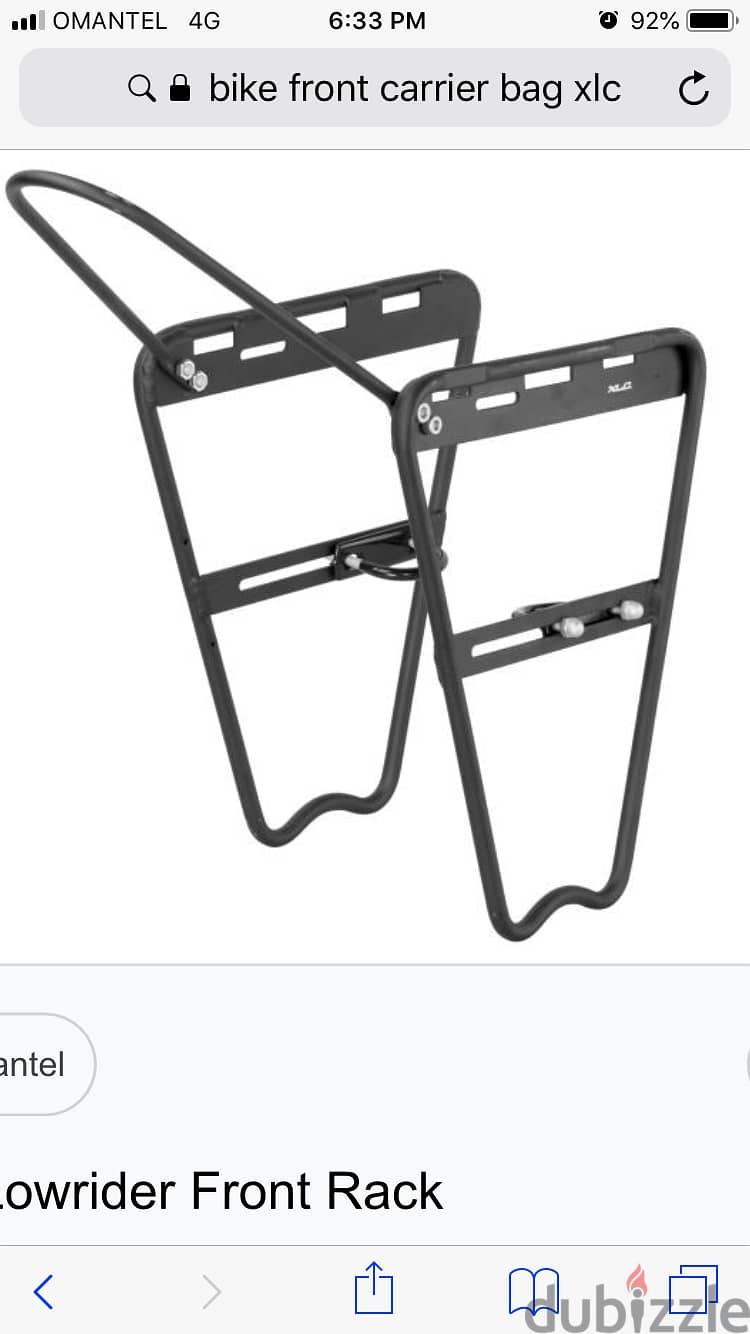 XLC Low Rider Front Rack 4