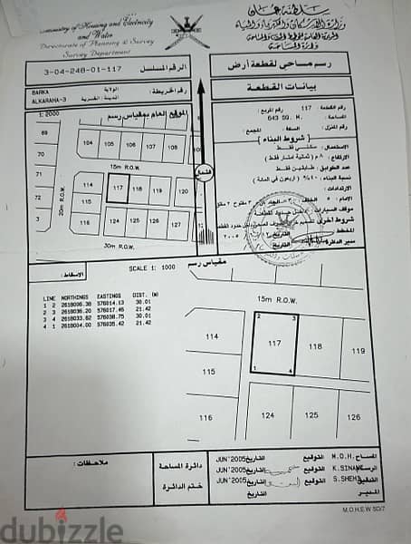 أرض سكنيه ف بركاء منطقة القريحه الثالثه أنا المالك والملك لله 0