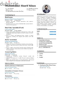 Seeking Opportunities in Accounting or Data Entry