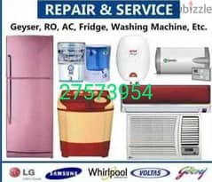 MENTINCE FRIDGE AC AUTOMATIC WASHING MACHINE AND REFRIGERATOR