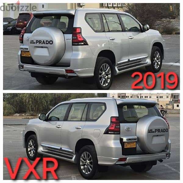 Toyota Prado Full Option 2019 -  VXR No Accidents 19