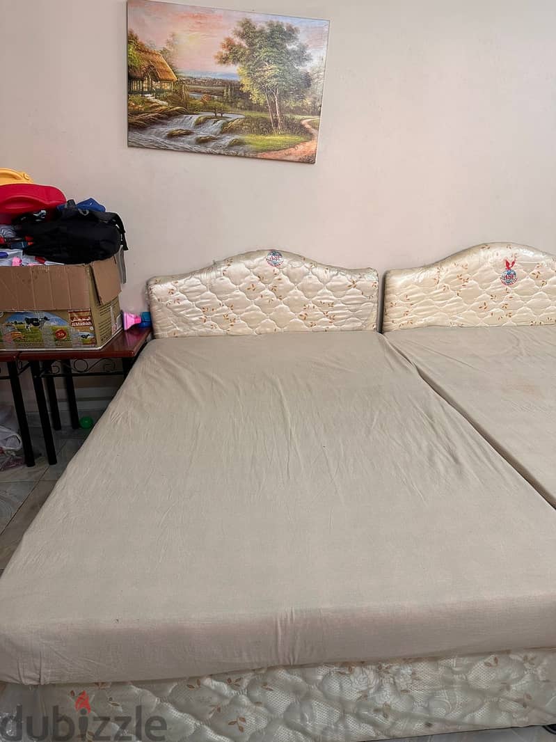 2 Beds with Mattress for Sale 1