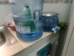 Water dispenser and two bottles - Urgent Sell 0