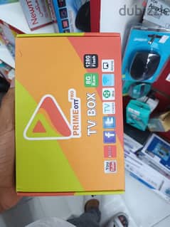 New Reciever & Android box with one year key 0