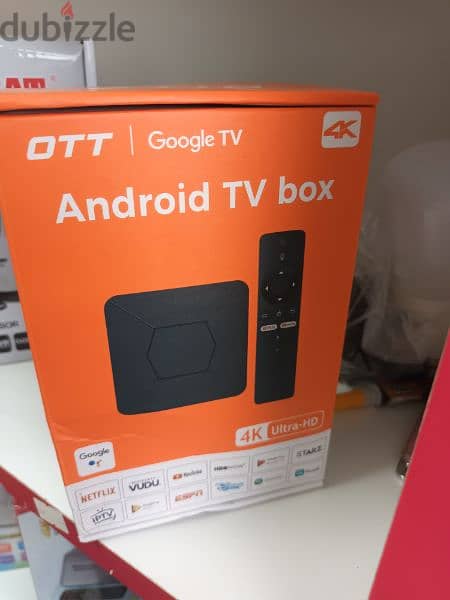 New Reciever & Android box with one year key 3