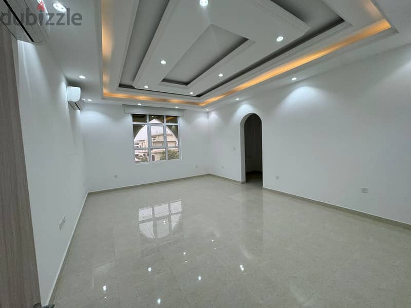 DOUBLE HEIGHT 4+1bhk Huge villa to let in Al Ansab Heights 5