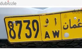 8739 AW number for sale / 200 0