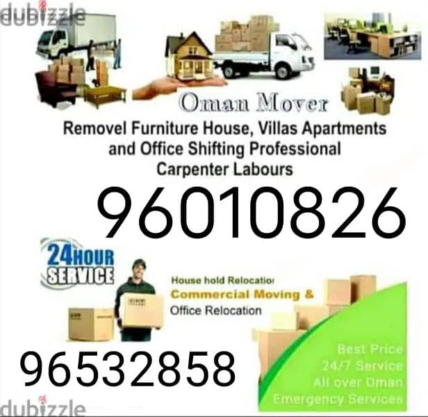 House shiffting service Muscat Oman & Dubai 0