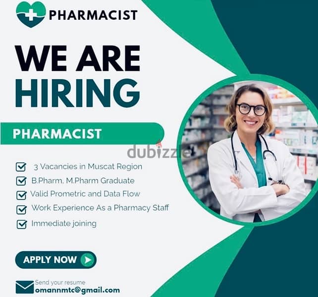 3 VACANCY FOR PHARACIST 0