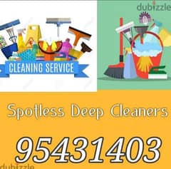 Professional villa office shops restaurant house deep cleaning service