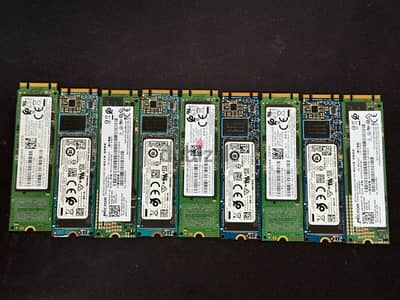 Used M. 2 2280 256GB SSDs (out from Dell Latitude 7300)