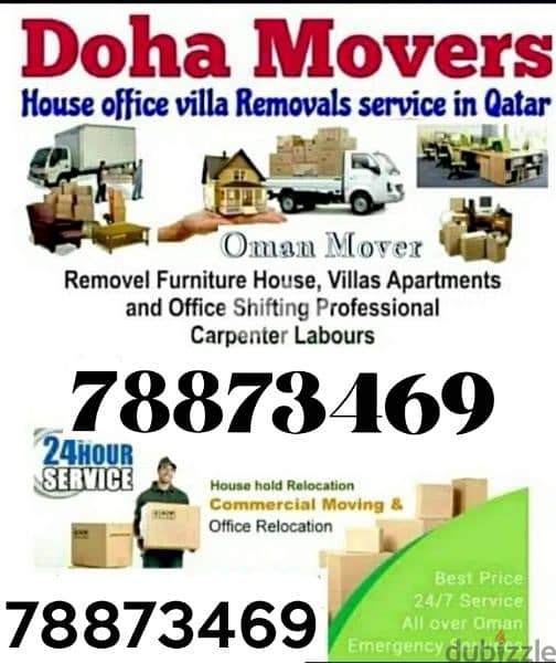 Muscat Mover and Packer House shifting office villa stor furniture fi 0