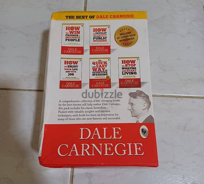 Set of 5 books by Dale Carnegie 0