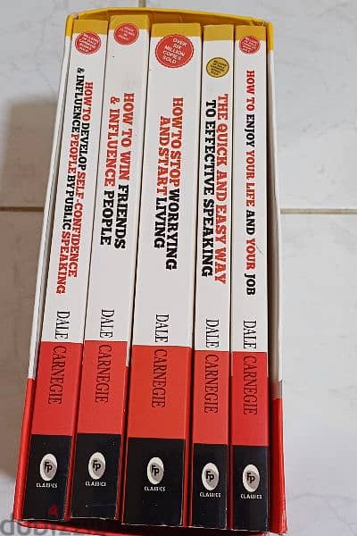 Set of 5 books by Dale Carnegie 1