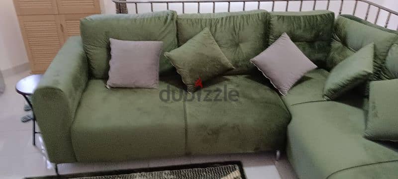 l shape sofa brand new كورنر صوفا جديدة 1