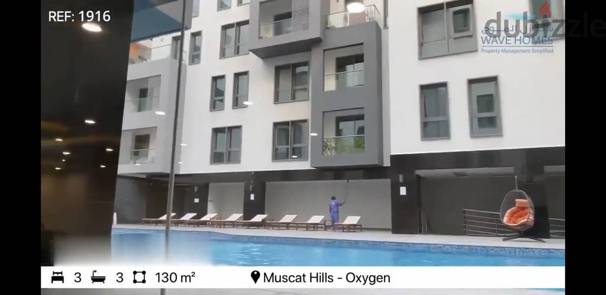 A luxury 3 bedrooms appartement / muscat hills 6