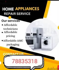 Automatic washing machine and refrigerators repairing