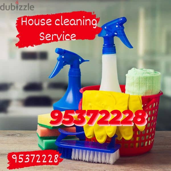 House cleaning villa office apartment & kitchen deep cleaning service 0