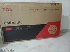 TCL 43 inch Android HDR TV Excellent condition or urgent sale 0