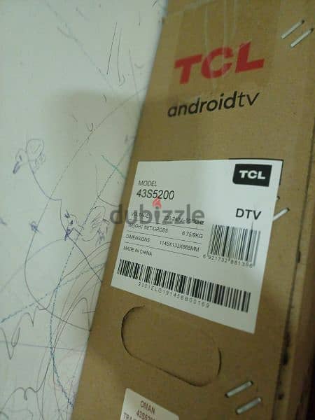 TCL 43 inch Android HDR TV Excellent condition or urgent sale 5