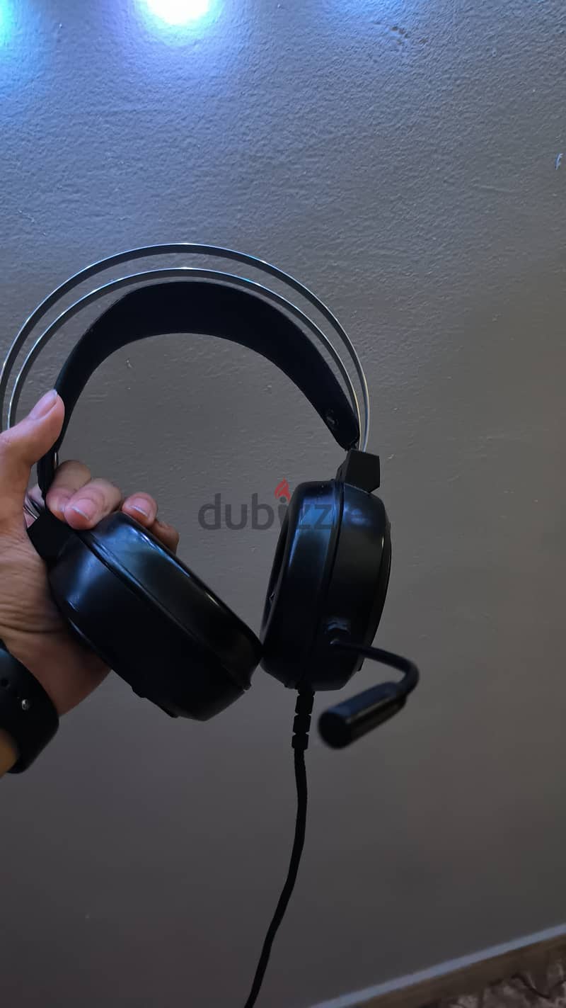 !!! LOW PRICE!! Lenovo H401 RGB Headset سماعة لينوفو ذات السعر المنخفض 3