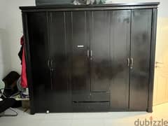 Strong Wooden 6-Door Cupboard today big discount 43 Ro 0