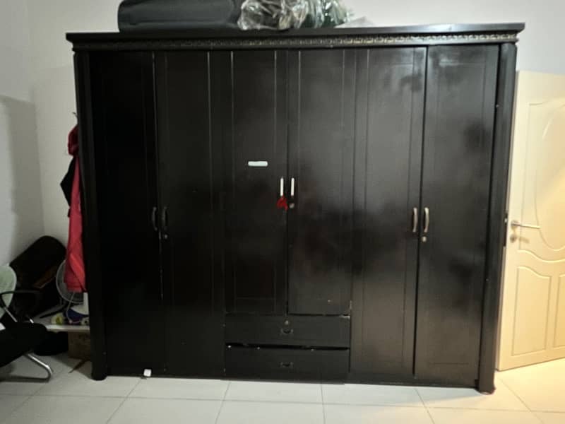 Strong Wooden 6-Door Cupboard today big discount 43 Ro 1