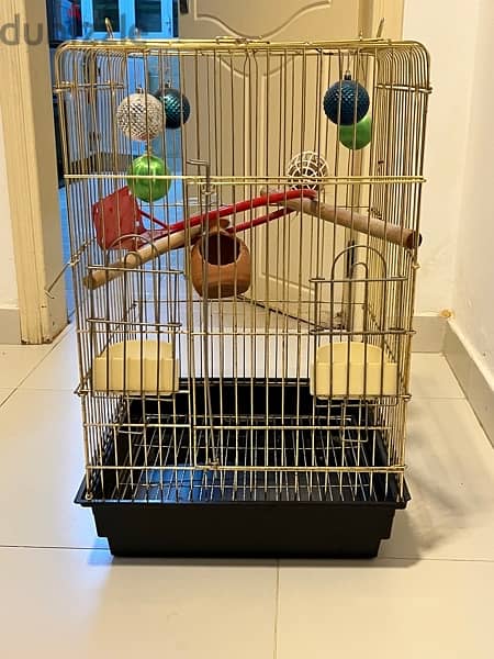 For Sale: Large Golden Bird Nest Décor 1