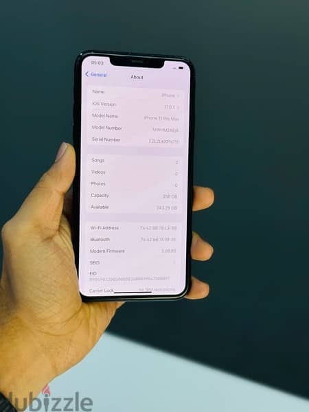 iPhone 11 pro max 256GB offer price battery 91% amazing phone 5