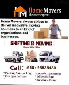 HOUSE MOVING & PACKING TRANSPORT SERVICE OMAN