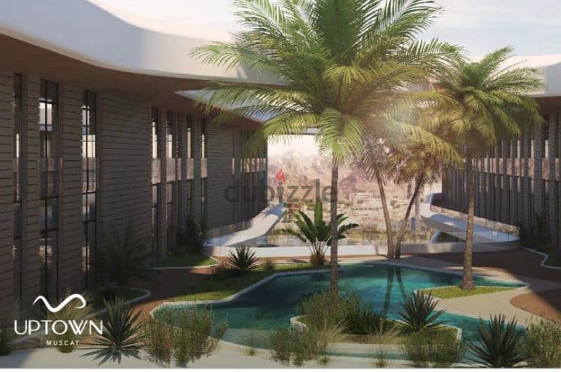 شقة ستوديو للبيع في واحة المعرفة | Studio with payment plan in Muscat 3