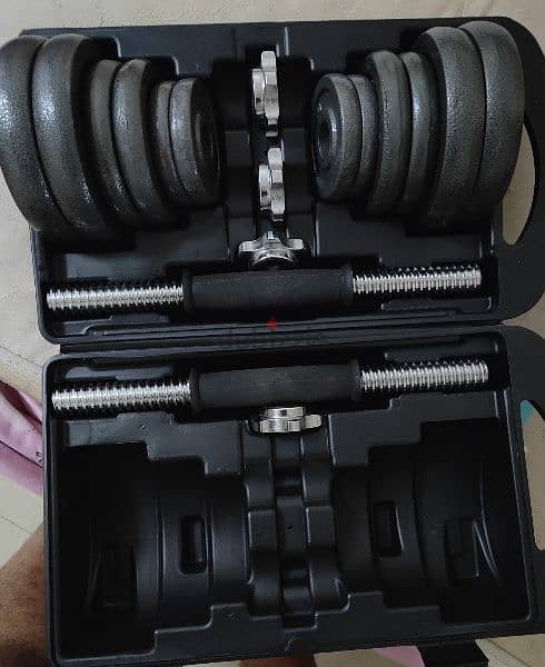 Dumbbell set 20 kg 1