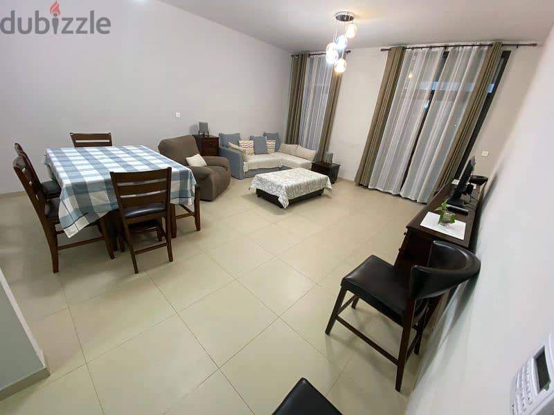 2 Bedrooms + maid room in Muscat Bay 1