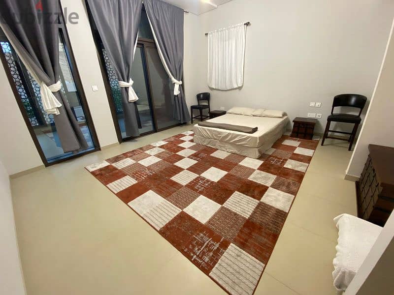 2 Bedrooms + maid room in Muscat Bay 3