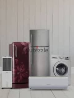 washing machine and fridge freezer and ac Repairing services