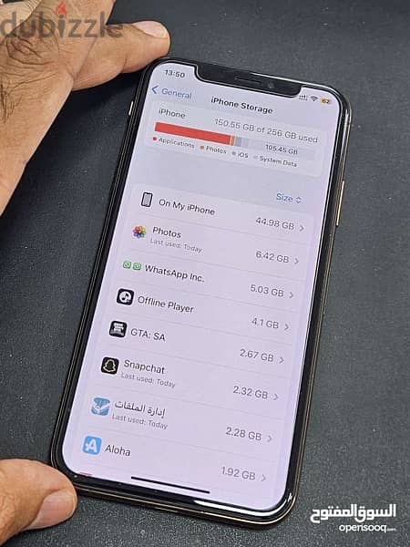 للبيع iPhone XS 256gb 7