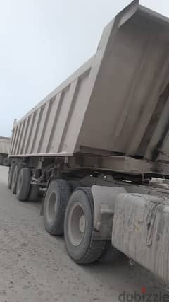 3 Axel Tipper trailer for sale مقطورة قلابة ثلاثية المحاور للبيع 2011