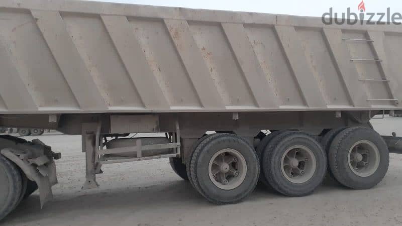 3 Axel Tipper trailer for sale مقطورة قلابة ثلاثية المحاور للبيع 2011 1