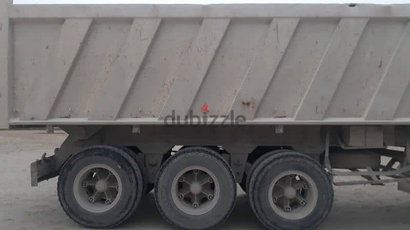 3 Axel Tipper trailer for sale مقطورة قلابة ثلاثية المحاور للبيع 2011 5