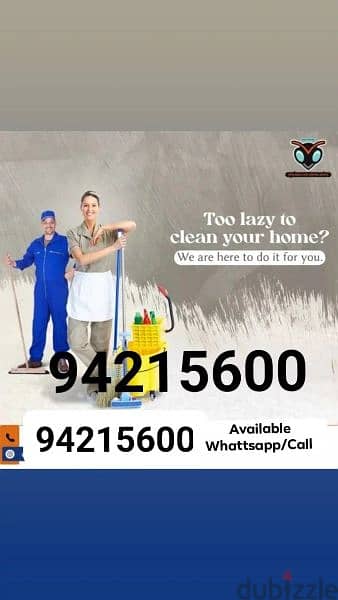 House cleaning villa office apartment & kitchen deep cleaning service 0