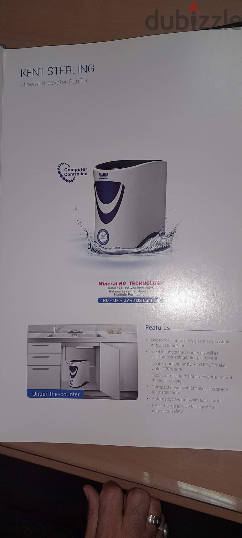 Kent water filter made in india and aqua made in india both available 1