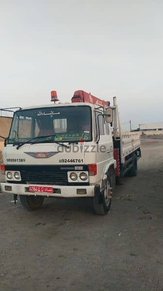 Hino Truck, HIAB 1