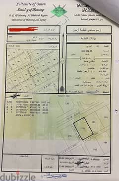 ارض للبيع في عبري الدريز