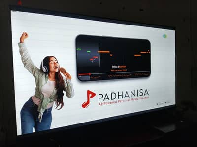 Hisense 65 inch smart 1 year new condition